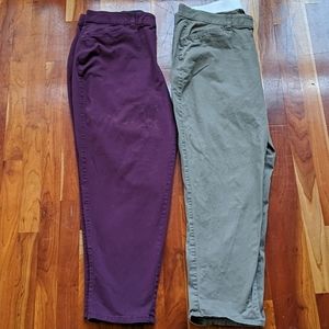 Lane Bryant Stretch Chinos